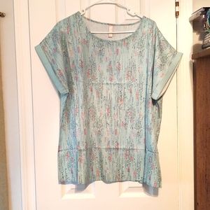 NoraCora Aqua Top Sz XXL